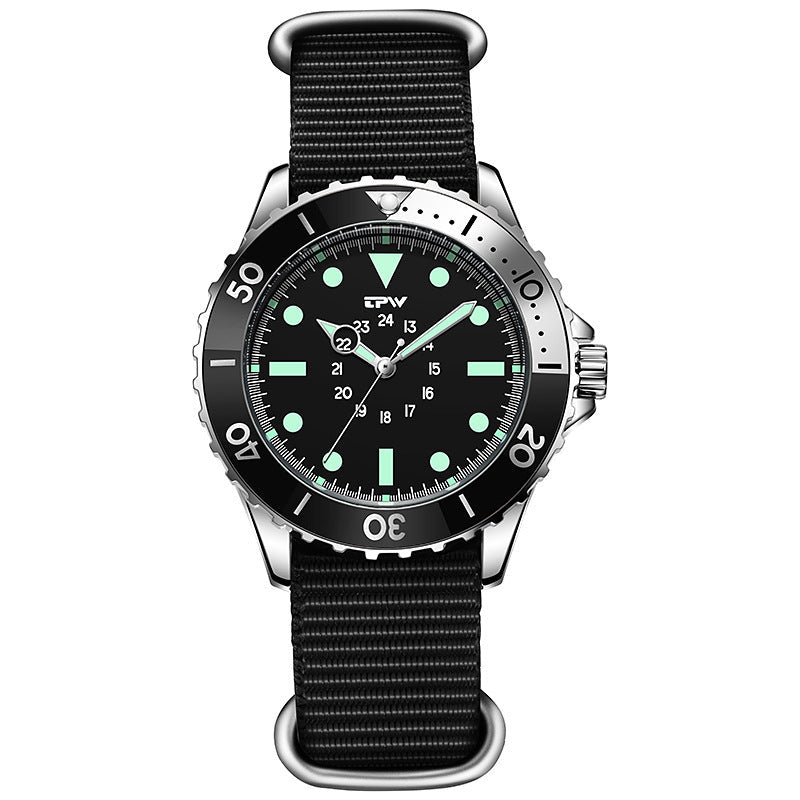Montre Quartz Multifonction Étanche et Lumineuse pour Homme