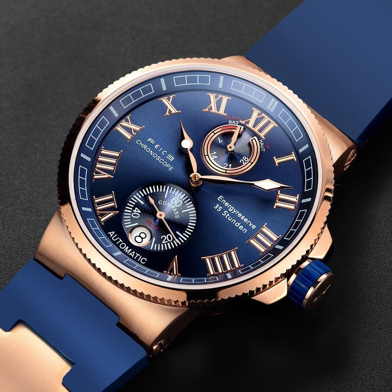 Montre Automatique Étanche Lumineuse pour Homme